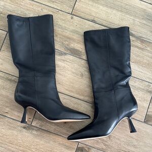 Sam Edelman  Black Leather Boots